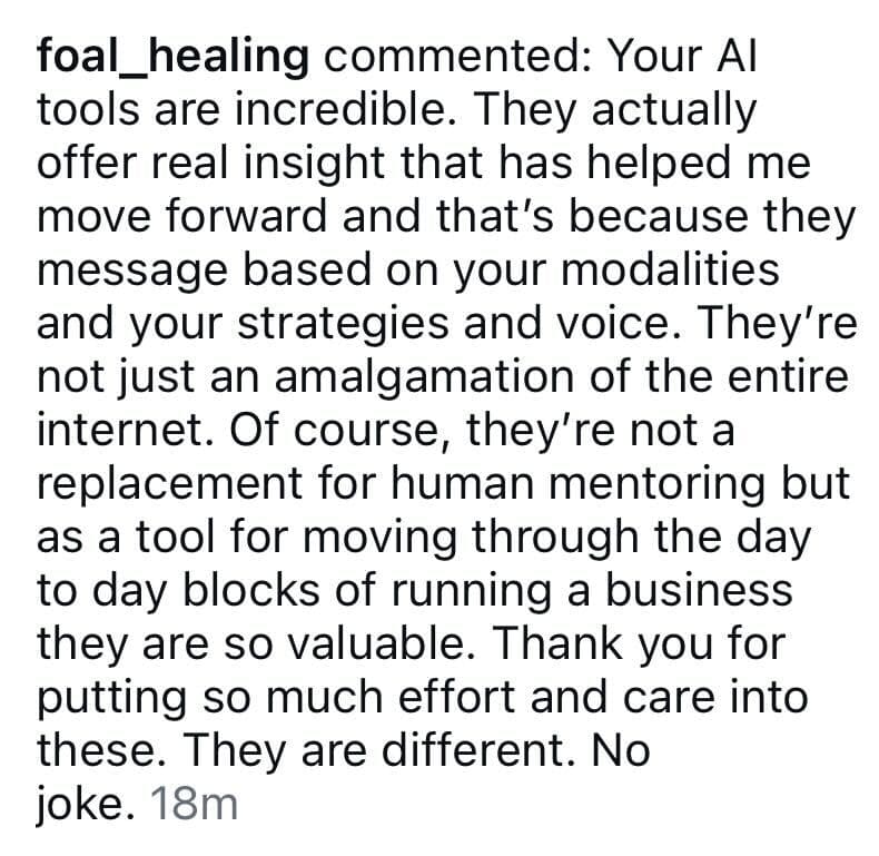 Testimonial